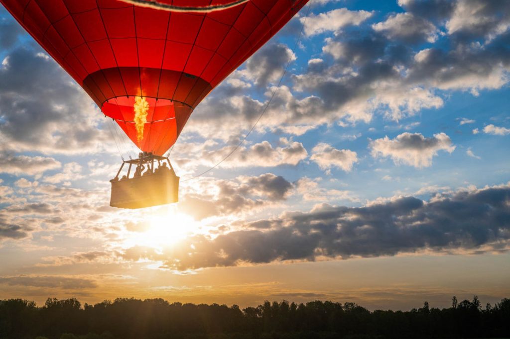 Vol en montgolfière